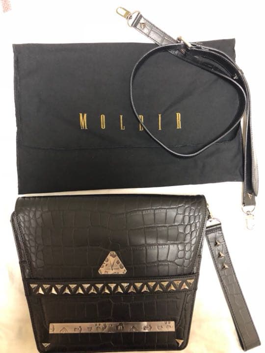 ジェジュン モルダー バックMoldir クロコダイル ストラップ　クラッバッグ