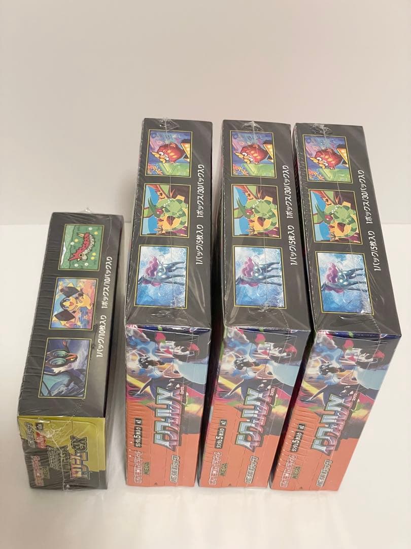 ポケモンカード インフェルノX MEGAドリームex シュリンク付き 4BOX