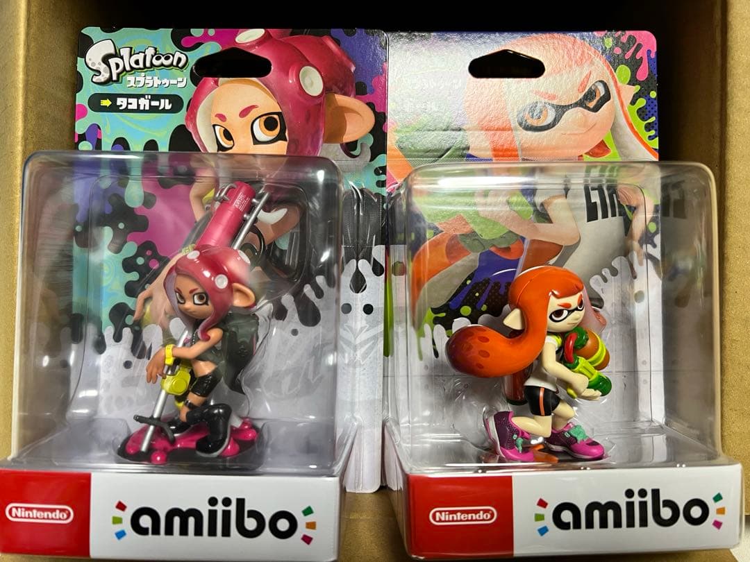 【新品・未開封】 amiibo すりみ連合　タコガール　ガール　スプラトゥーン