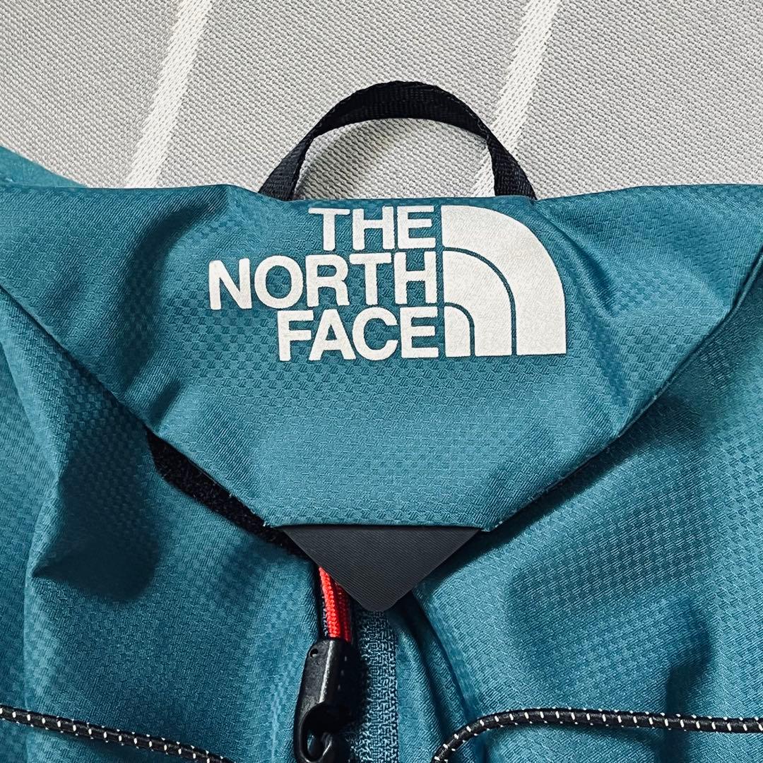 美品】ザノースフェイス トレランリュックNM62393ブルー10L/Lサイズ