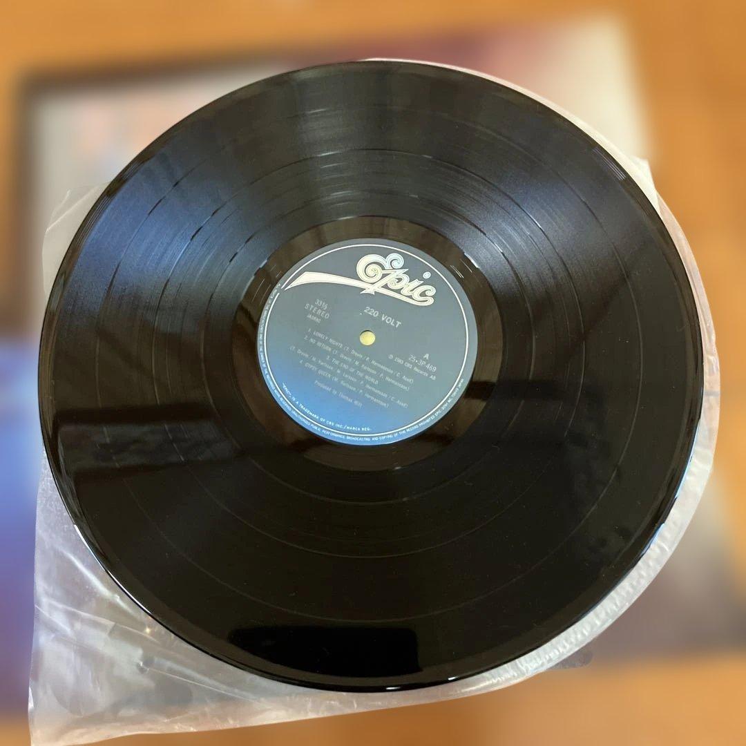 220ボルト 220VOLT Mind Over Muscle レコード