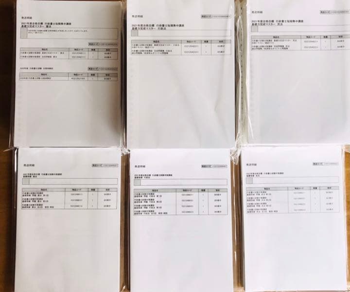 2021年 伊藤塾 本科生 行政書士 基礎合格テキスト・過去問・答練一式セット