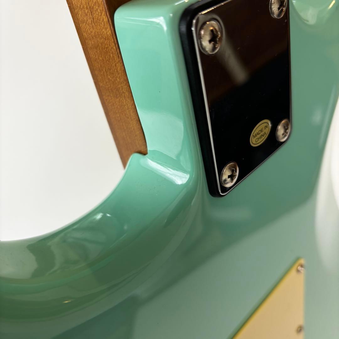 ★美品★Bacchus バッカス　ストラトローステッドメイプル　サーフグリーン