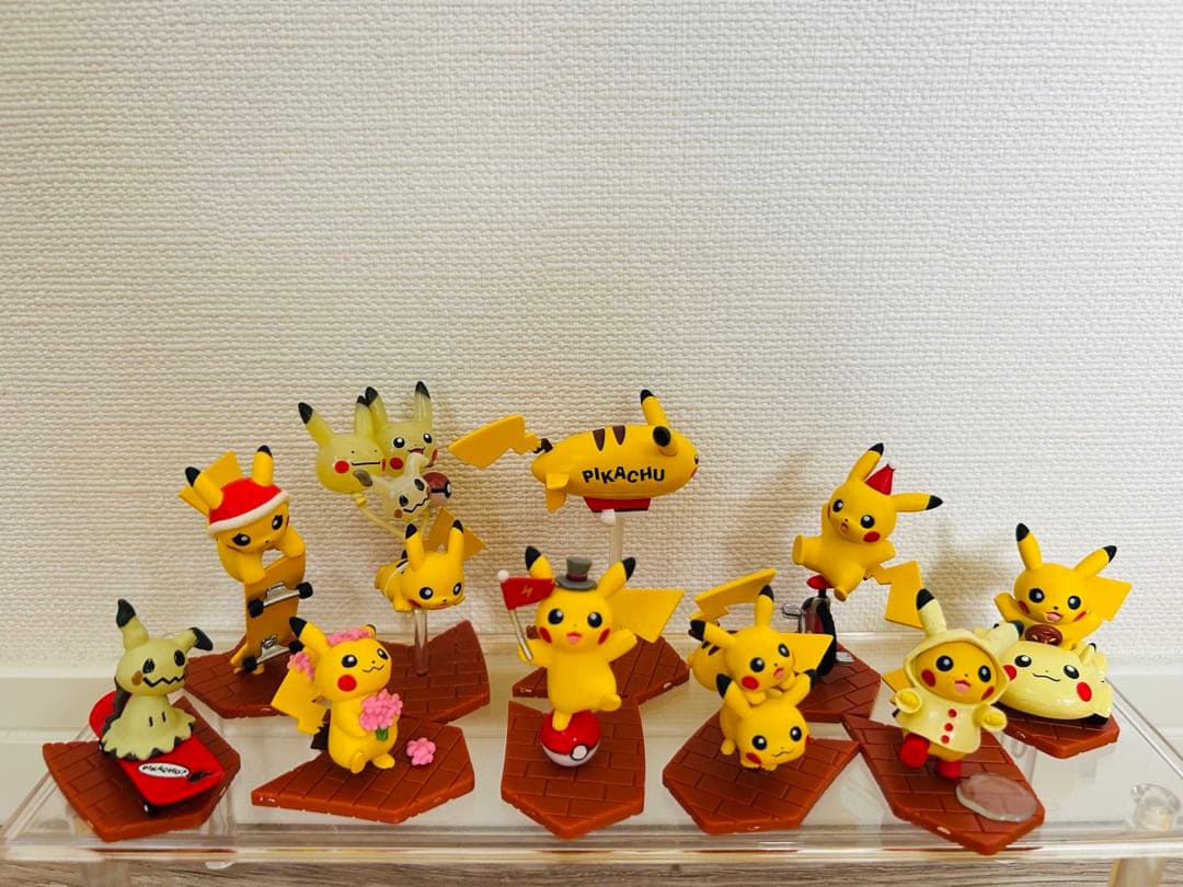 ピカチュウ フィギュア セットpikachu figure collection