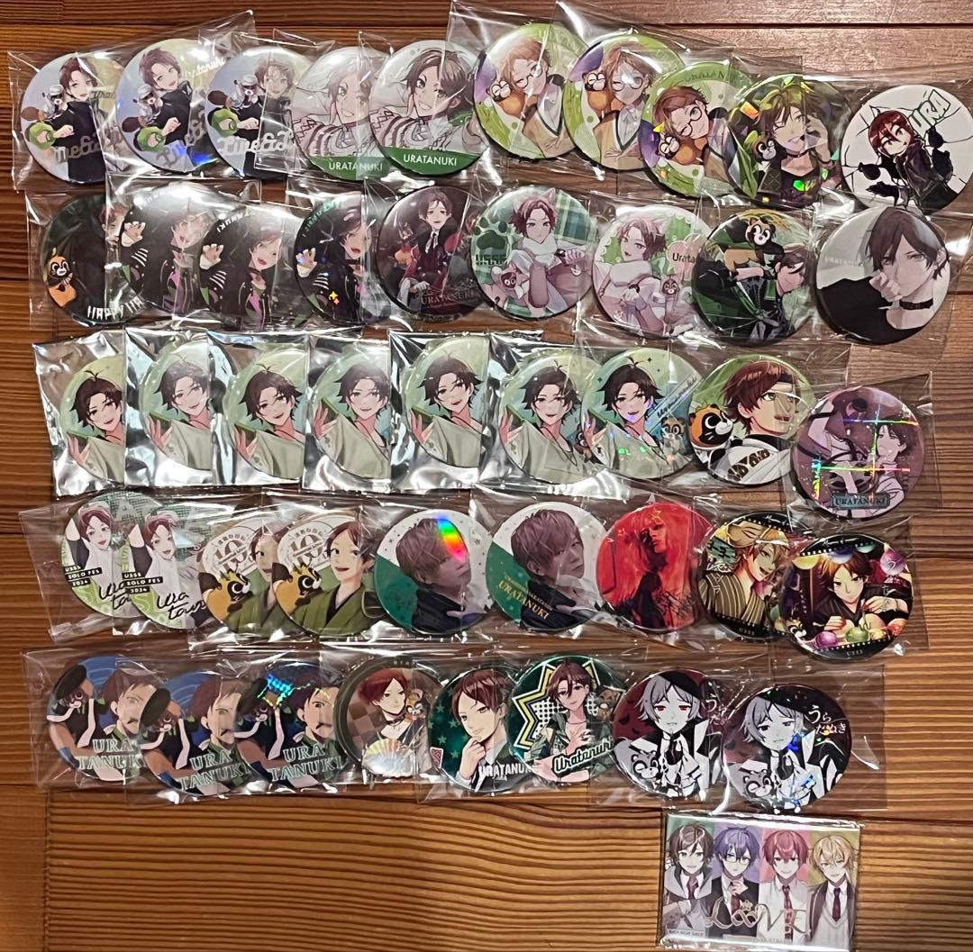 うらたぬき 浦島坂田船 キャラクターグッズ 缶バッジ まとめ売り 1