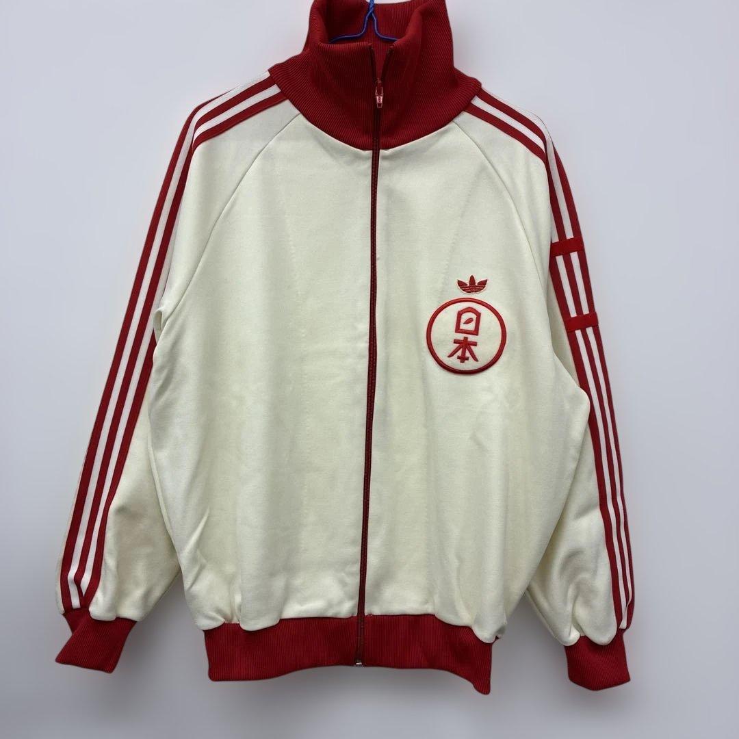 adidas セットアップジャージ　赤白　5 号 ◎39