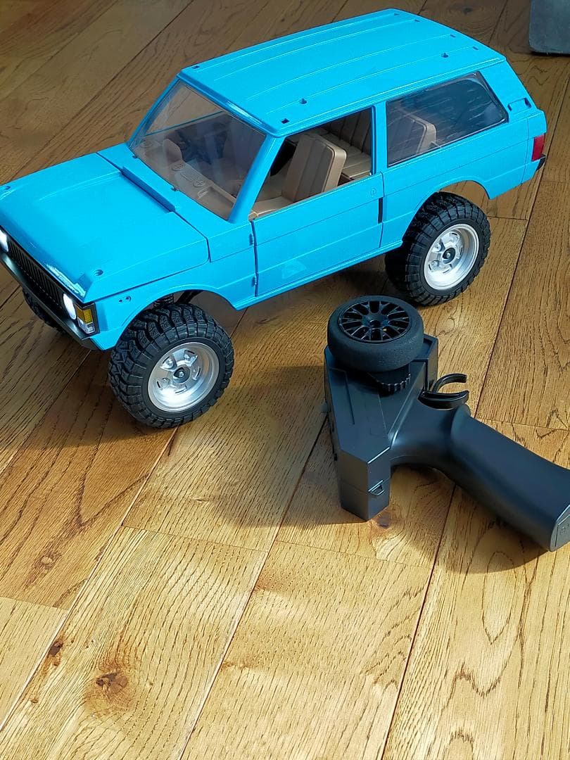 【ブルー！】レンジローバー初代 ラジコン 1/12 MN168 3000mah
