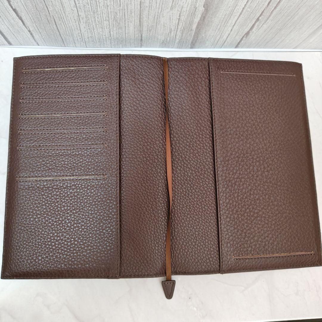 未使用品　クレア ステンドグラスイタリアンレザー　手帳カバー　アタオ