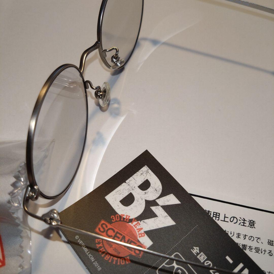 B'z SCENES シルバーラウンドメガネ 稲葉浩志 モデル Zoff コラボ