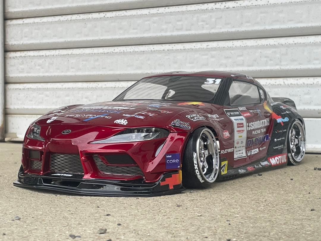 アディクション パンデム GRスープラ RCボディ SHIBATA 塗装済未走行