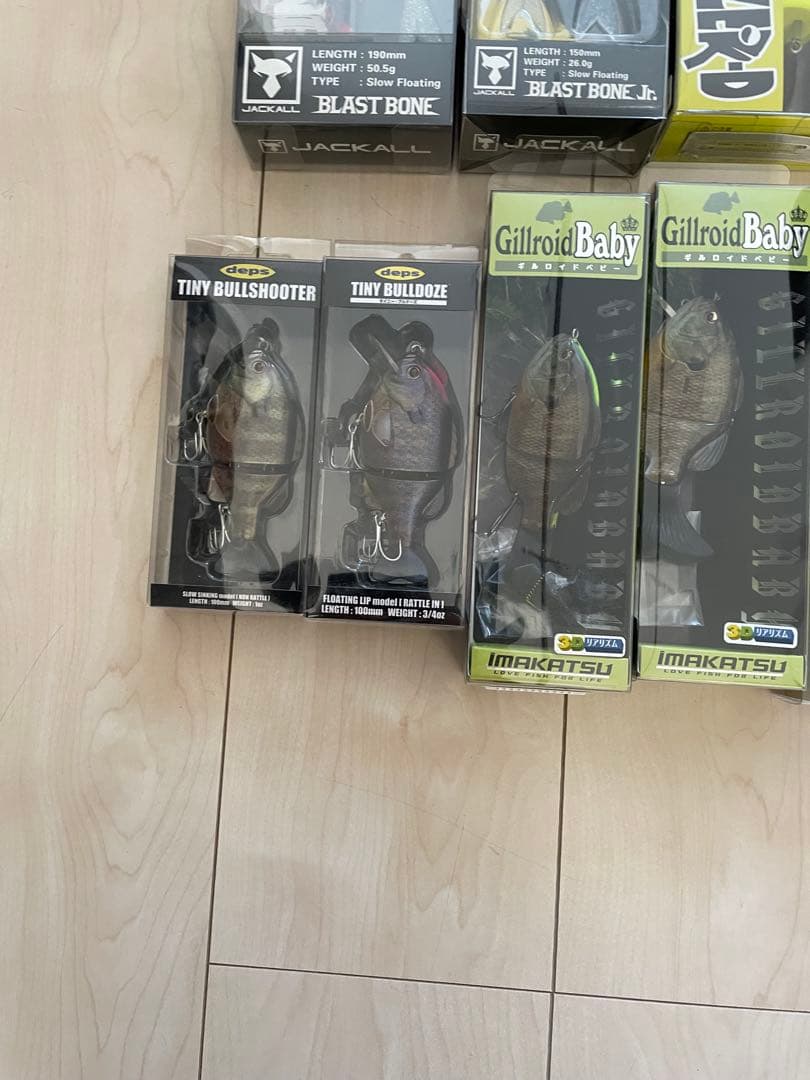 バス釣りルアーまとめ売り