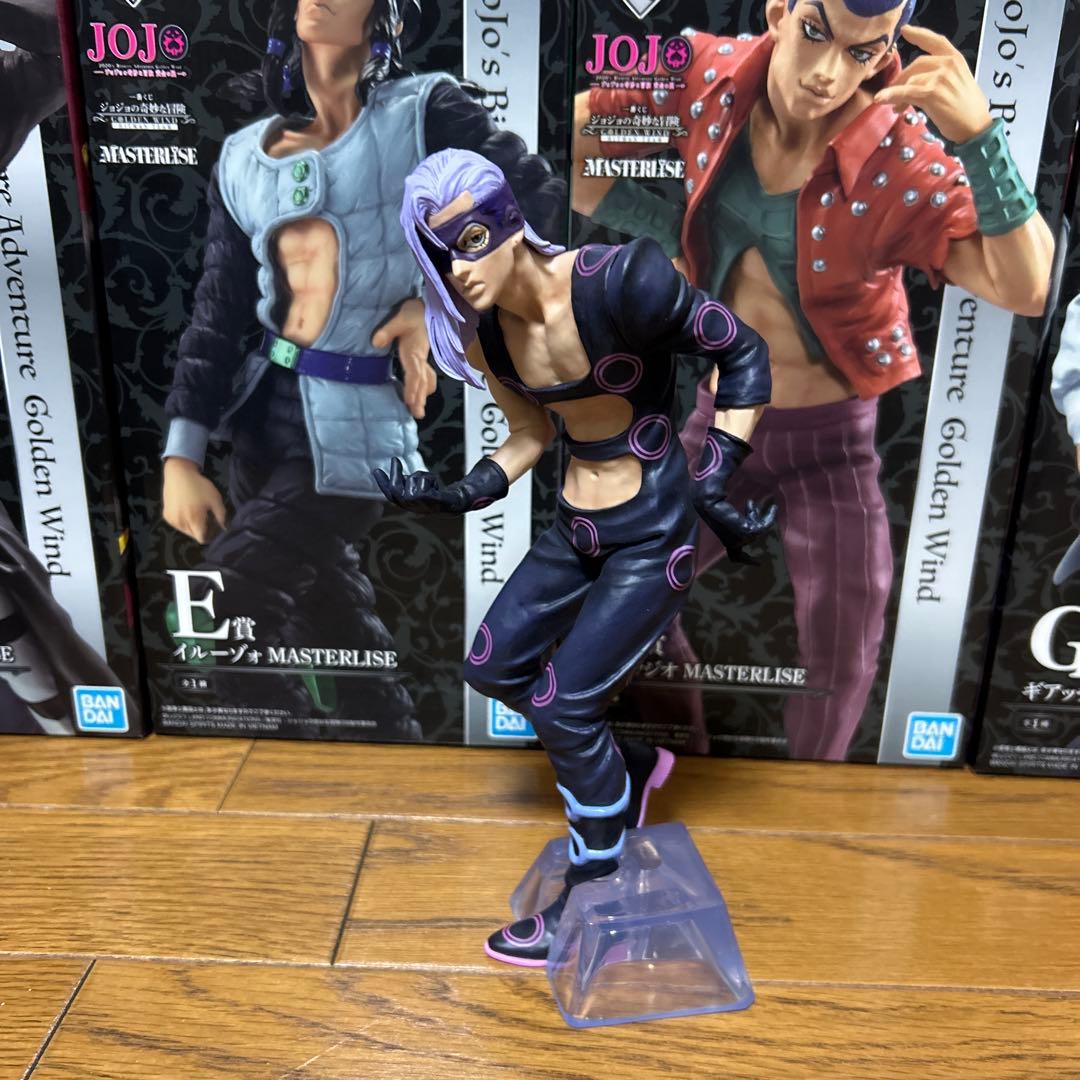 ジョジョの奇妙な冒険　一番くじ　HITMAN TEAM フィギュア　全種