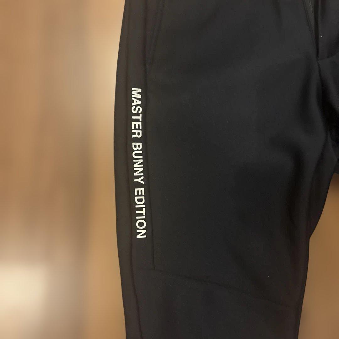 MASTER BUNNY EDITION スリムフィットパンツ 黒　サイズ4