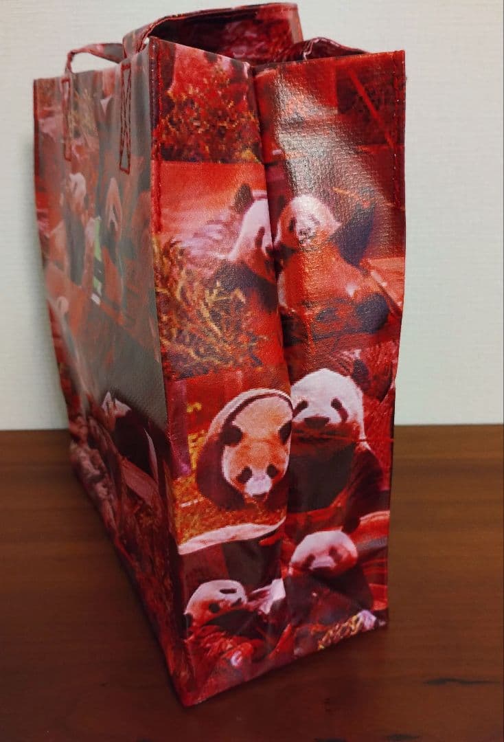 上野パンダファミリー　トートバッグ　シャンシャン シャオシャオ レイレイ