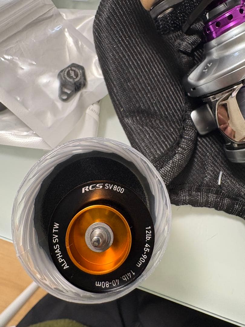 ALPHAS SV TW 800HL ベイトリール