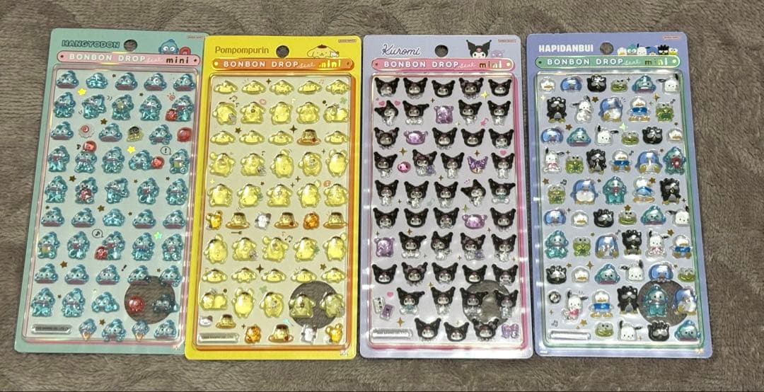 【正規品】ボンボンドロップシール 12種セット