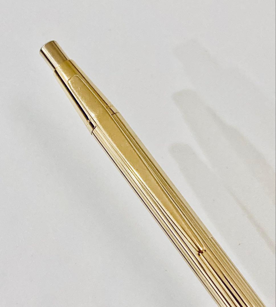 20金張り◆モンブラン高級シャープペンシル ノブレス1970sMONTBLANC