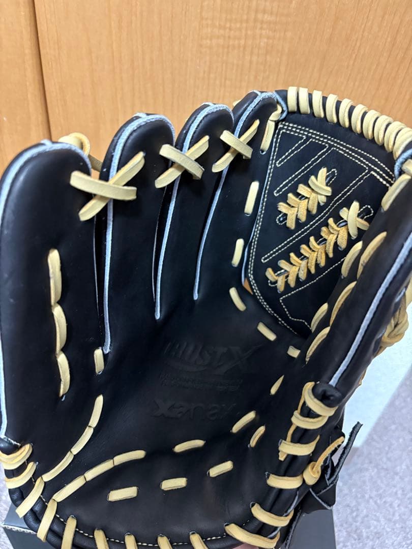 【新品未使用型付け済】XANAX 軟式左投投手用グラブ