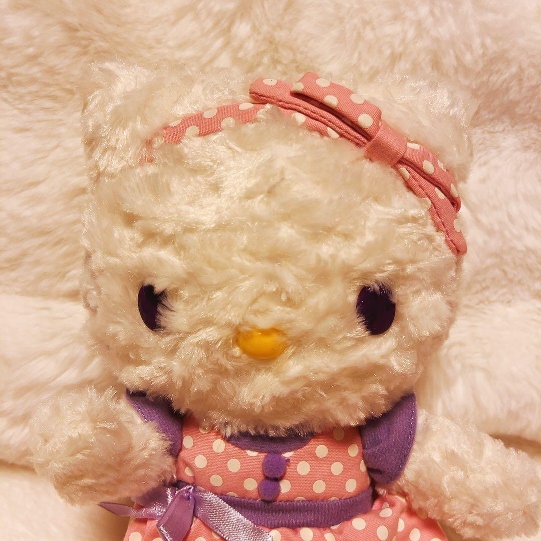 希少レア　ハローキティ　ぬいぐるみ　ドット　海外限定　2007年製　サンリオ