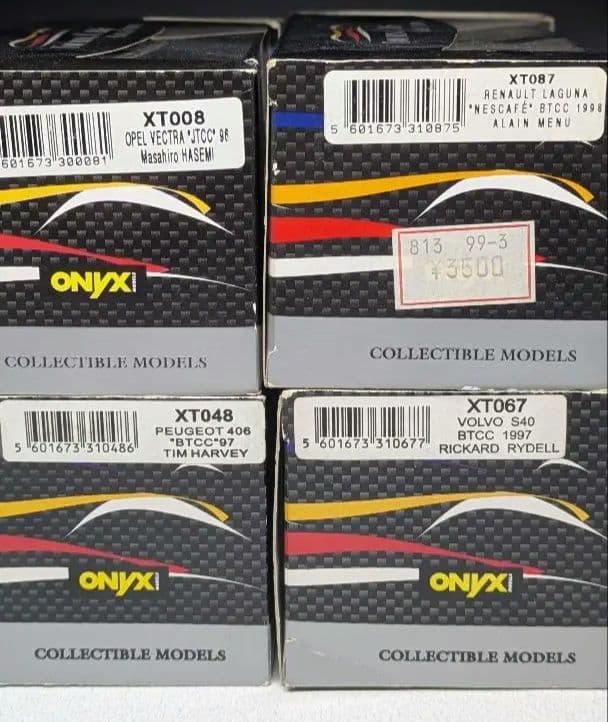 ONYX JTCCBTCCスーパーツーリング 1/43スケールミニカーセット