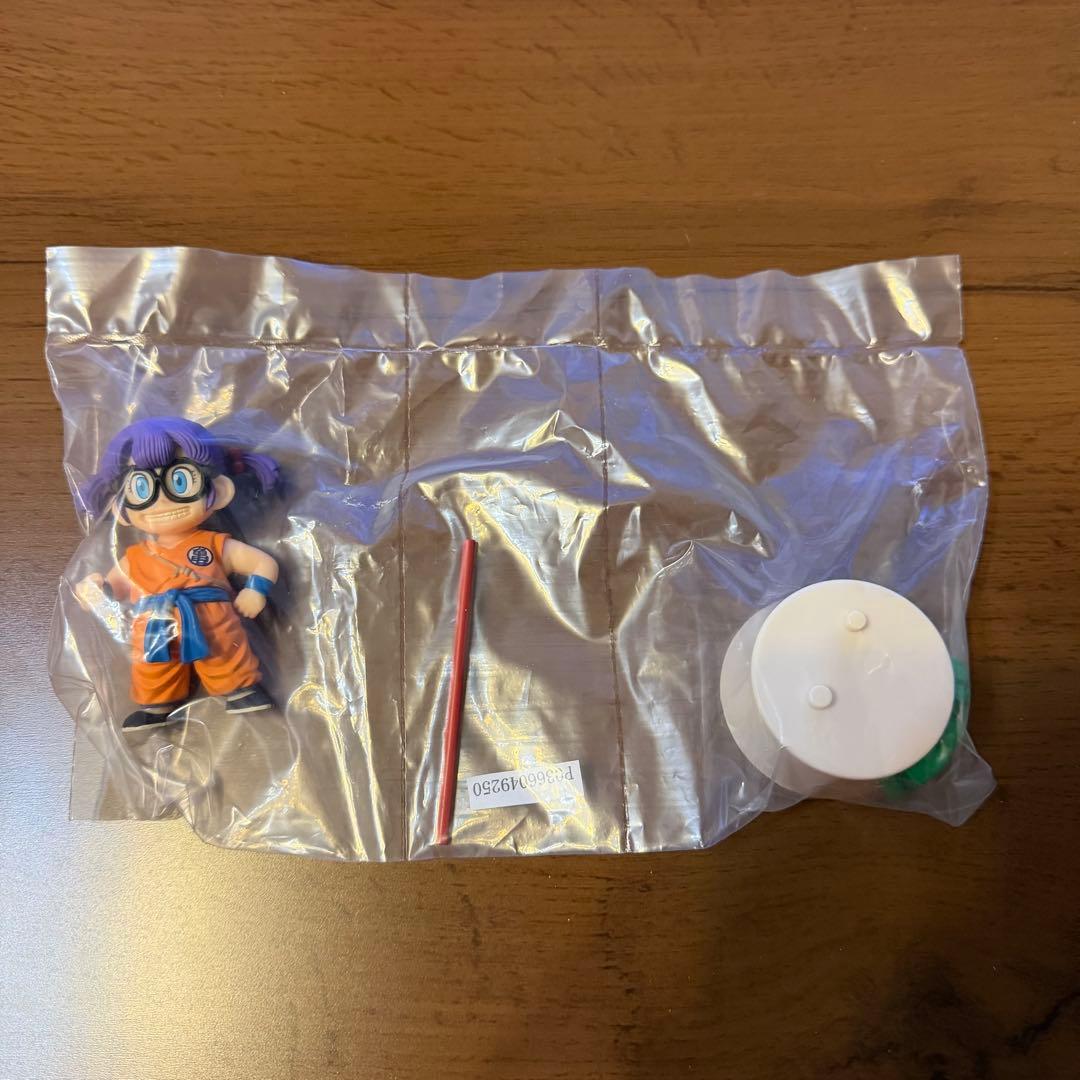 【希少品】一番くじドラゴンボール30周年　F賞　トリヤマロボ　アラレちゃん　悟空