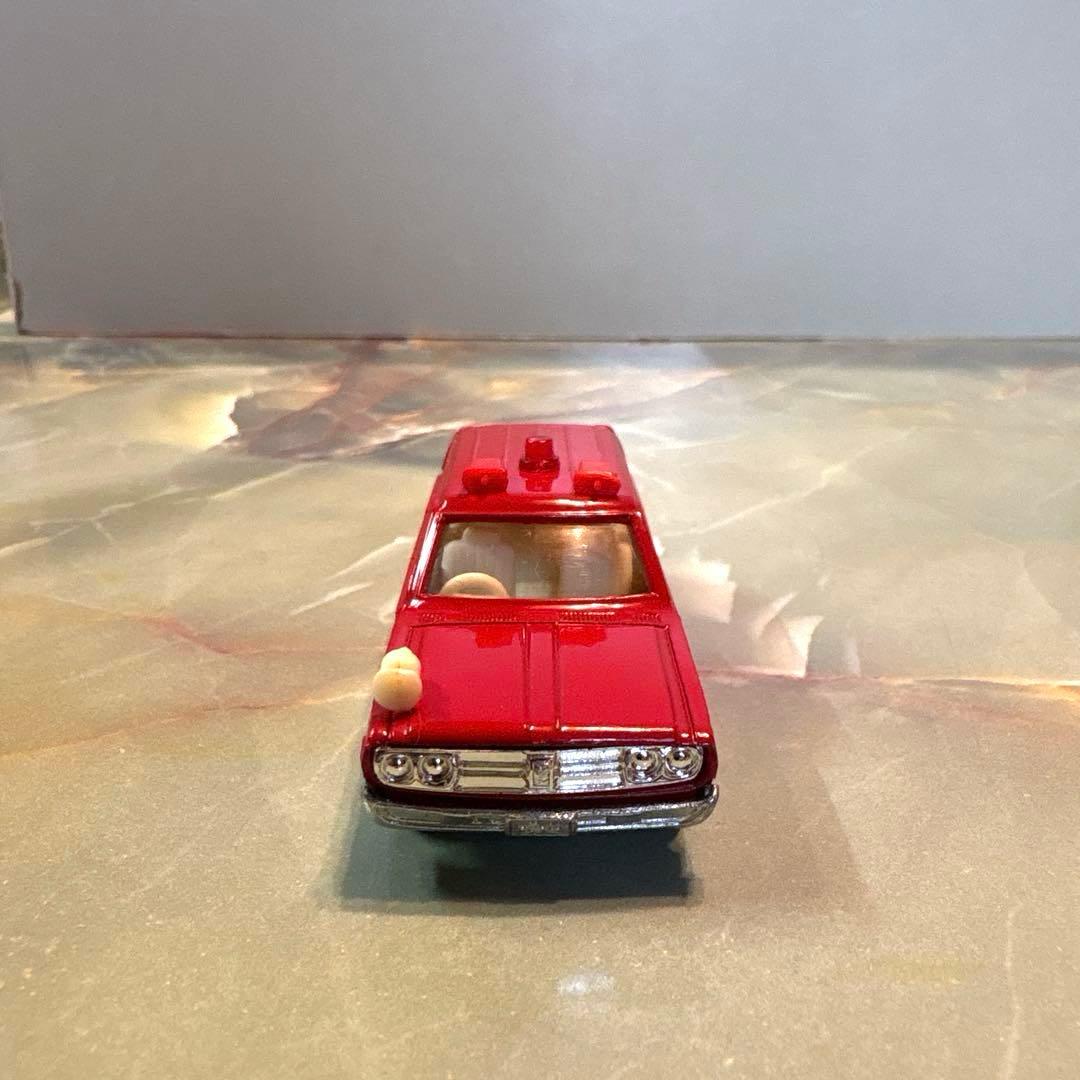 トミカNO.78 ニッサンセドリックワゴンファイアチーフカー 黒箱 日本製