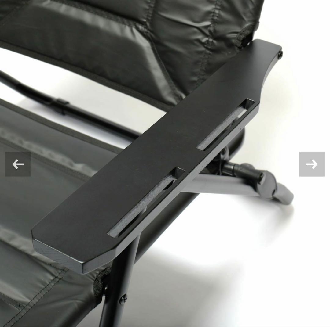 AS2OV　ハイバックリクライニング　ローバーチェア　オールブラック