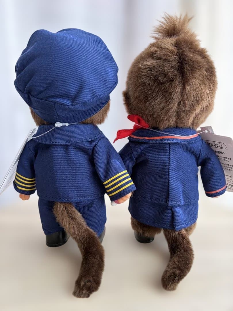 新千歳空港限定 モンチッチ パイロットと客室乗務員