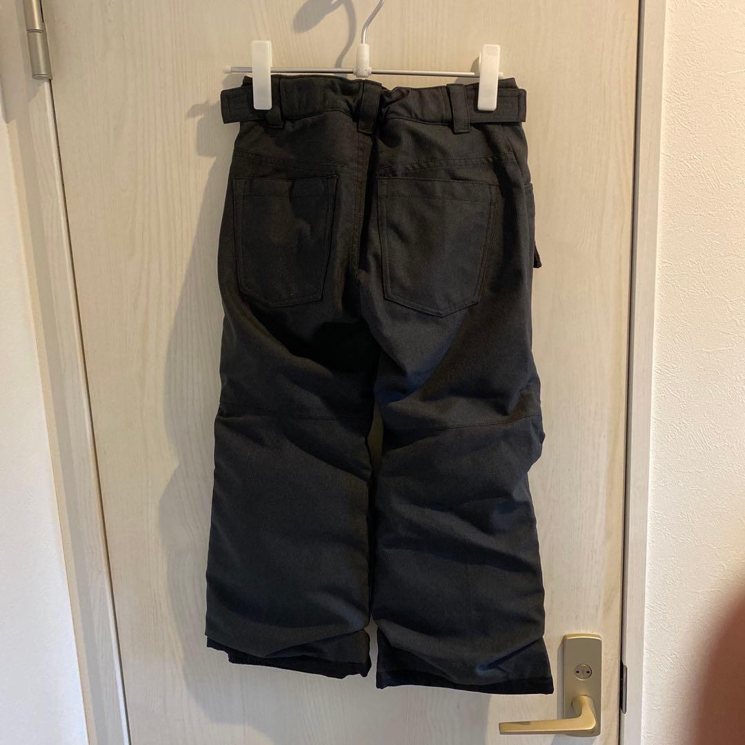【110cm】BURTON キッズ スノーボードウエア　パンツ　ブラック