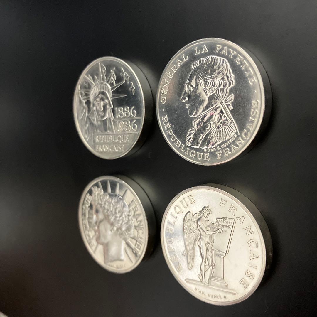 フランス　銀貨　ピエフォー