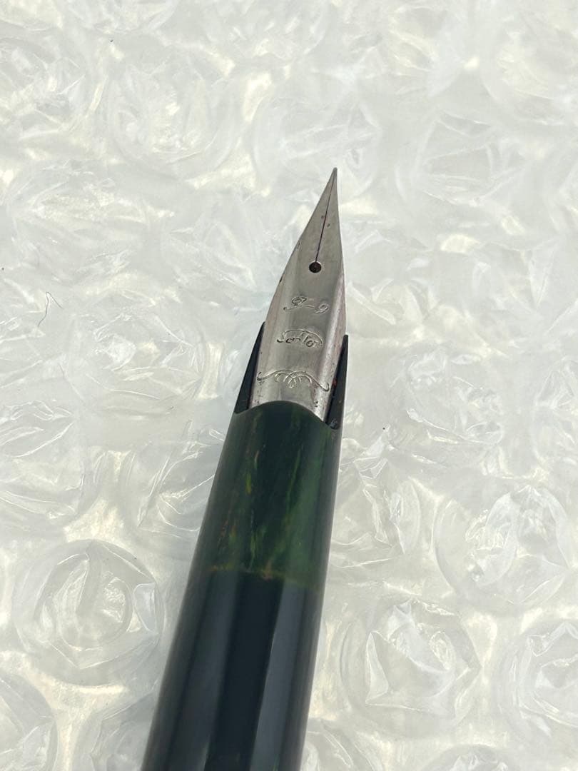 万年筆　デスクペン　パイロット　プラチナ　9点セット　9本