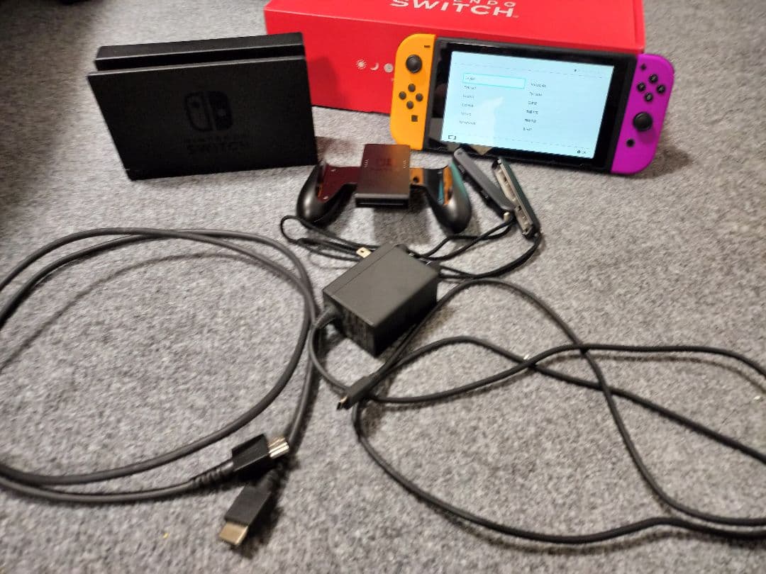 【128GB SDカード付き】Nintendo Switch 備品完備