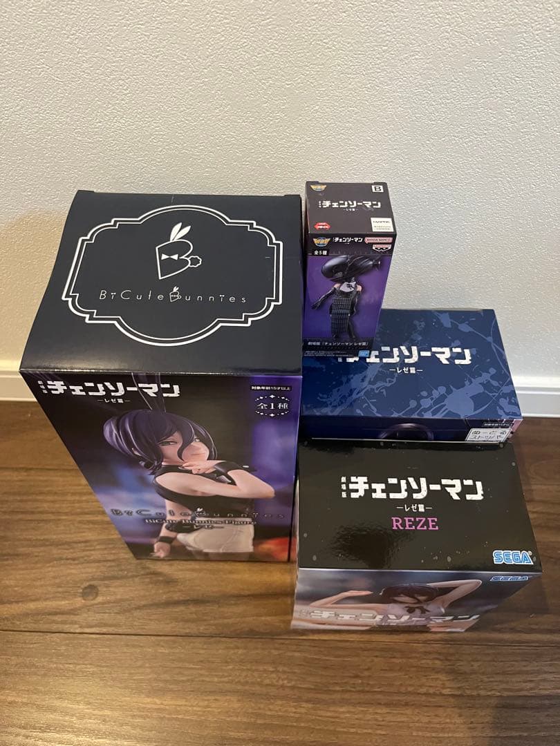 チェンソーマン-レゼ篇- レゼ フィギュア4体セット　まとめ売り