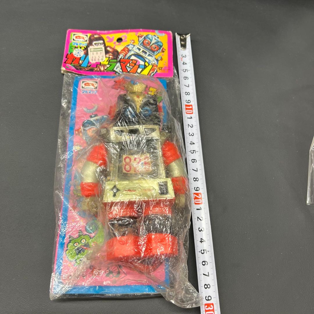 s*b様 C2【ダメージ品】②ブルマァク　カリキュラマシーン　ソフビ　かの字