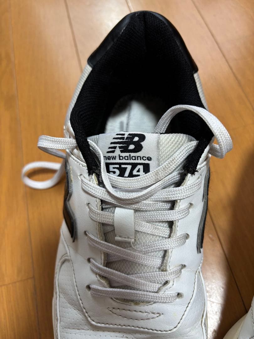 New Balance ゴルフシューズ ホワイト/ブラック574