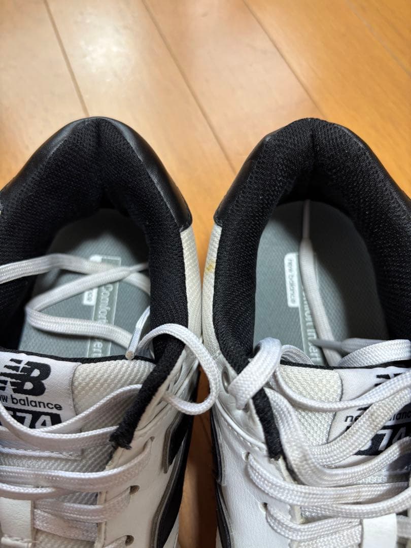 New Balance ゴルフシューズ ホワイト/ブラック574