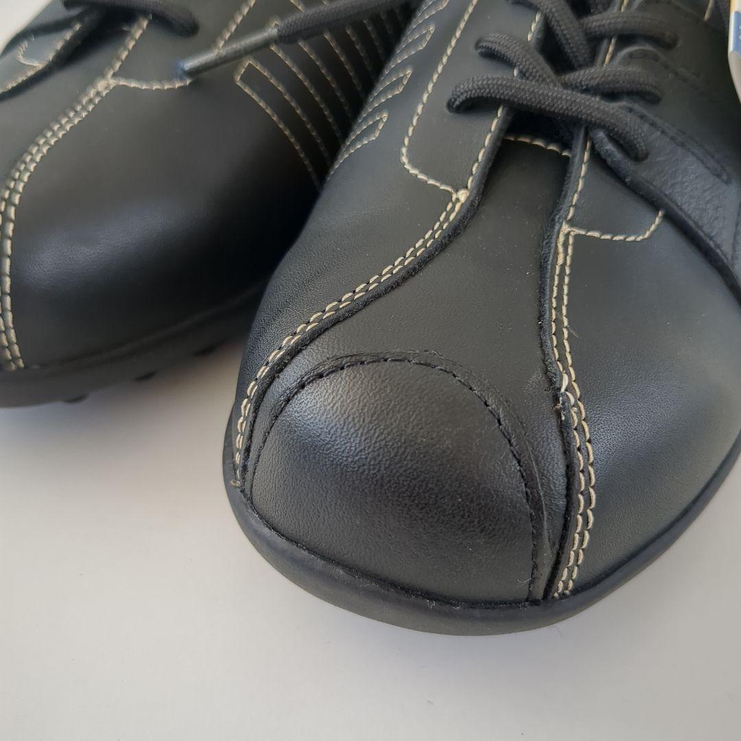 バリー*24.5cm*ゴルフシューズ　スパイク*黒