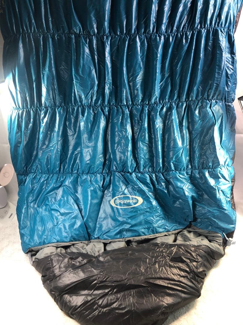 mont-bell スーパーストレッチ Burrow Bag #3 左ジッパー