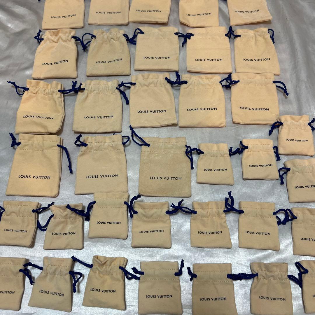 36枚‼️LOUIS VUITTON ルイヴィトンアクセサリーケース保存袋巾着袋