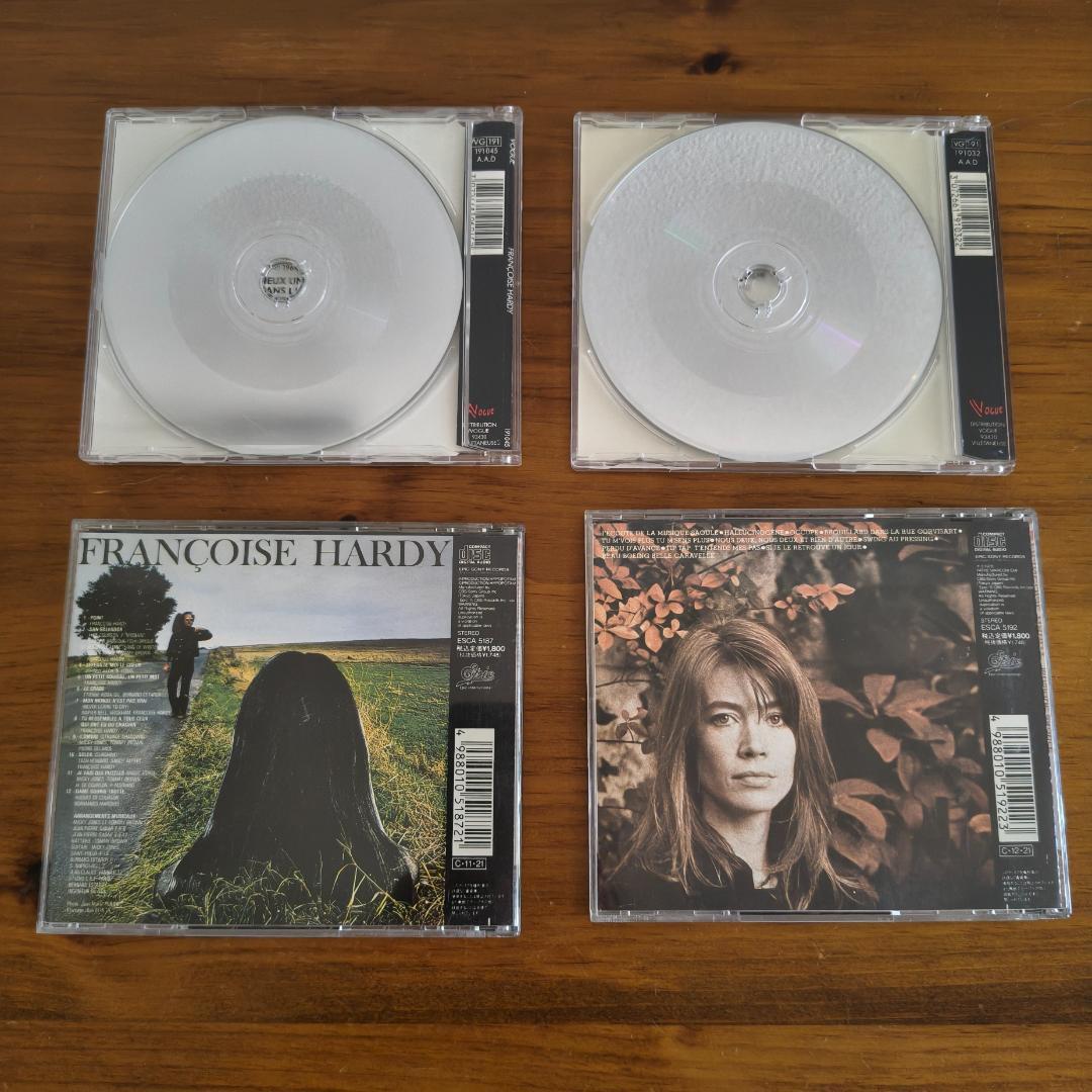 Françoise Hardy フランソワーズ アルディ　CD 10枚セット