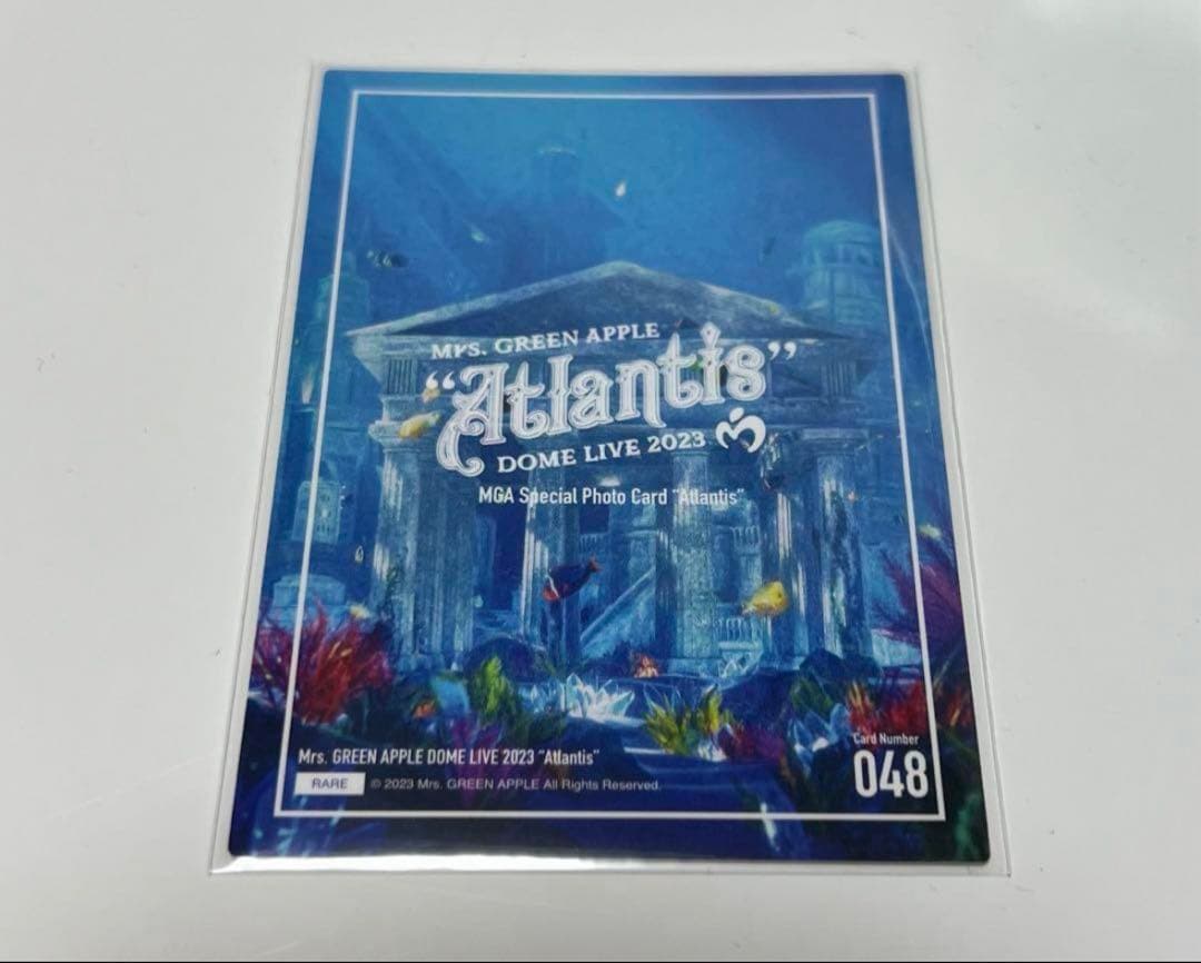 y*️様 Mrs. GREEN APPLE Atlantis フォトカード 大森
