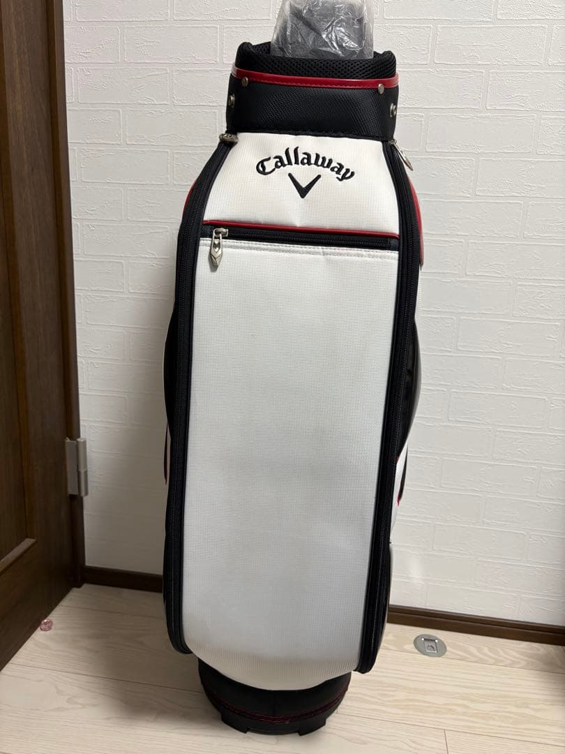 Callaway キャディバッグ ホワイト/ブラック/レッド