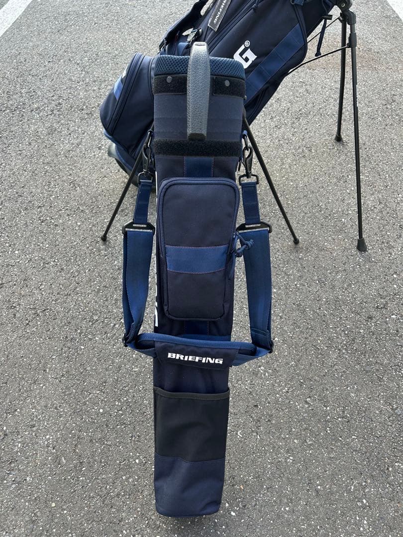 BRIEFING ネイビー キャディバッグ