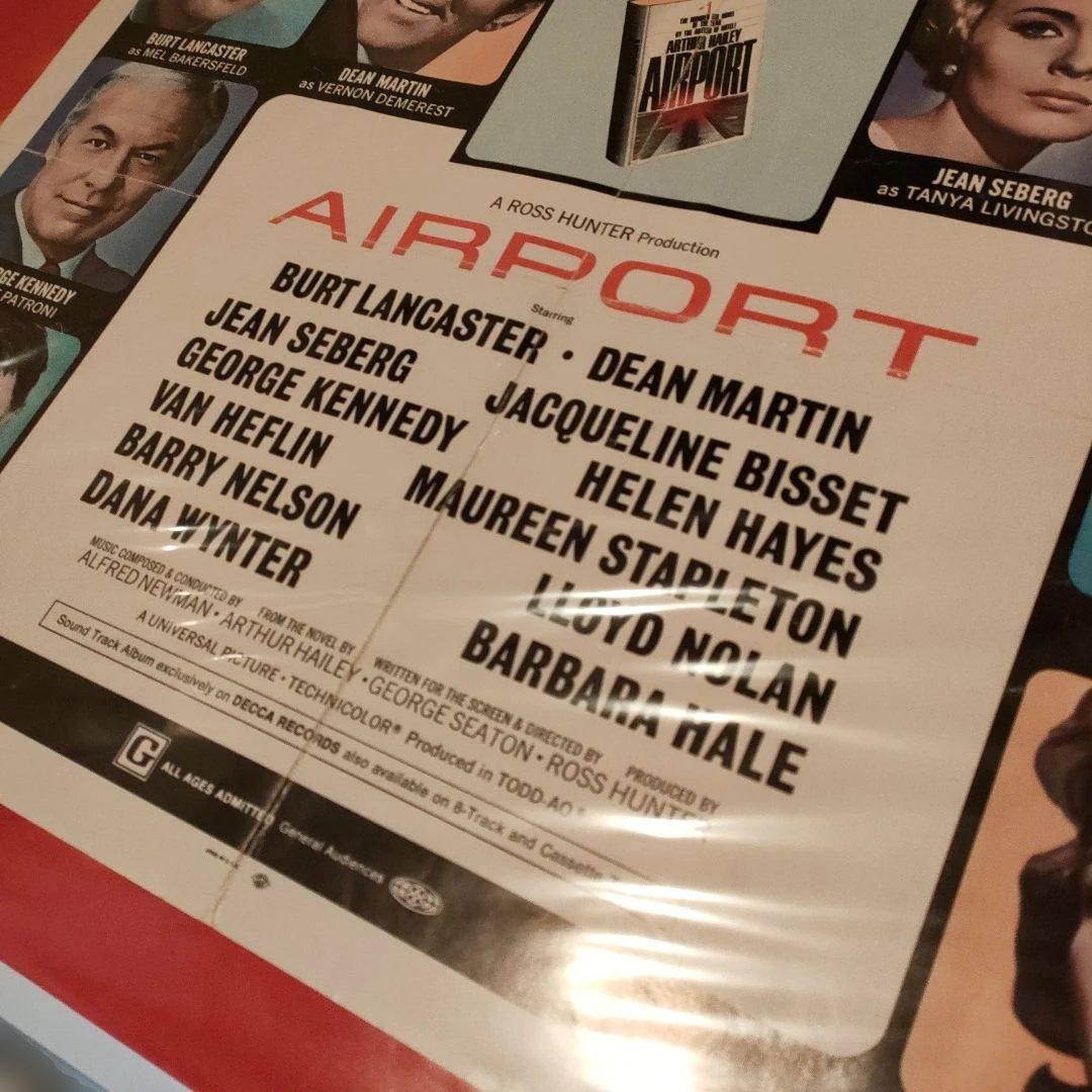 映画「大空港」USオリジナルインサートサイズポスター