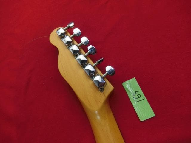 163：詳細不明　テレキャスタータイプ エレキギター 部品取等　ジャンク品