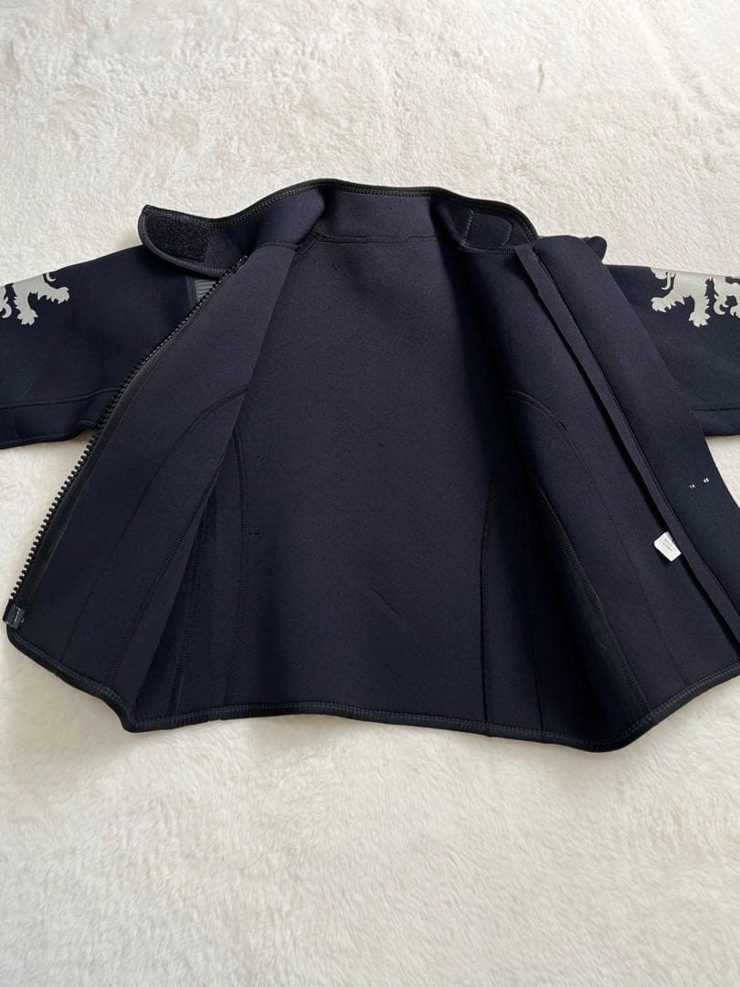 【美品】QUAKYSENSE ウェットスーツ メンズS ブラック セットアップ