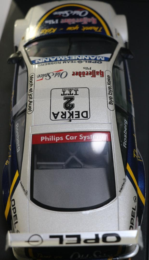 超希少ミニチャンプス(UTモデル)オペル　チームロズベルグDTM仕様　1/18