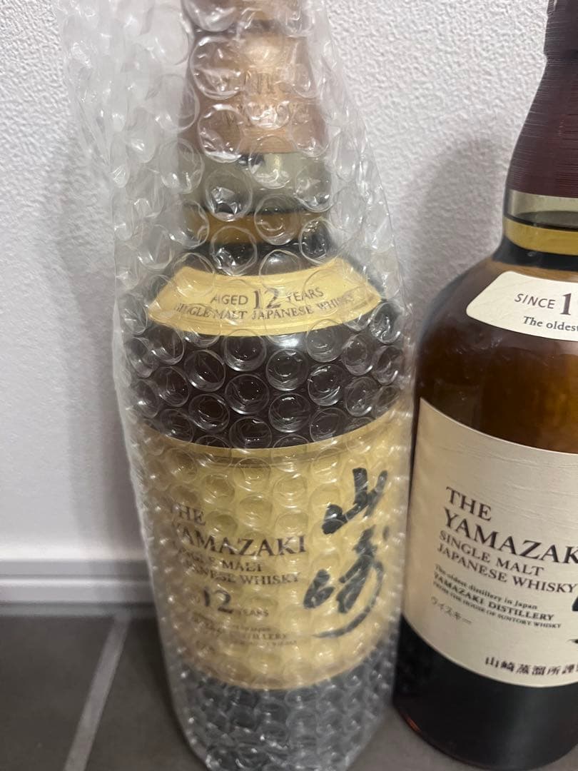 山崎12年と山崎NV 響　ジャパニーズハーモニーのセット　合計3本