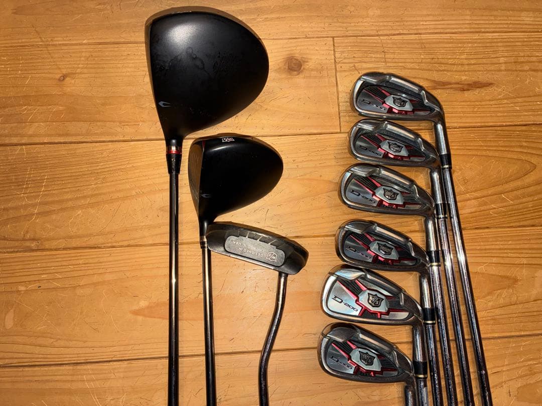 Wilson Staff ゴルフバッグ クラブセット メンズ　右利き用