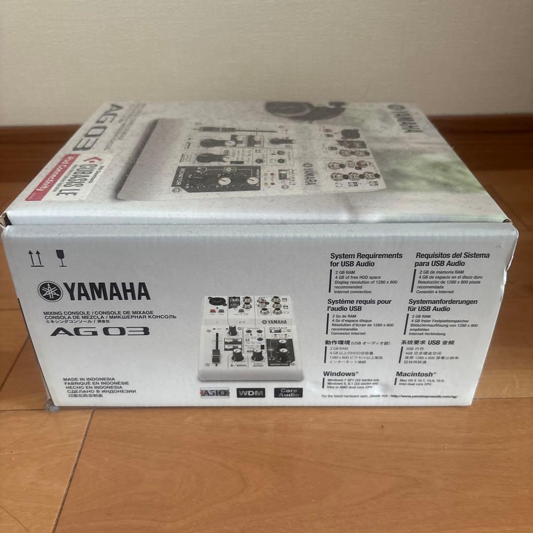 YAMAHA AG03 ミキシングコントローラー